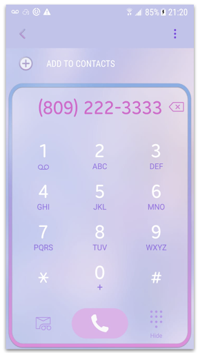 智能手机号码拨号器API